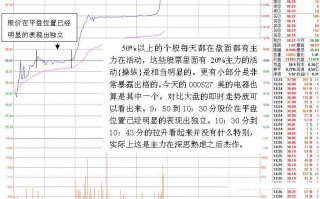 图解如何在分时图走势中洞悉主力动向