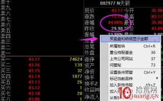 通达信、同花顺，如何在五档或十档盘口显示成交金额（图解）