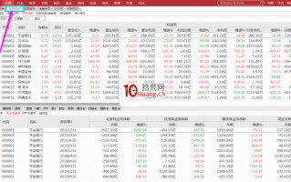 细致的财务指标哪里找？