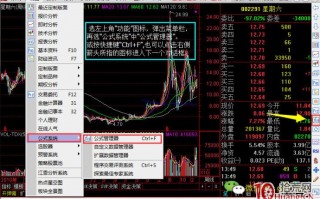 通达信公式管理器的技术指标的安装流程图解