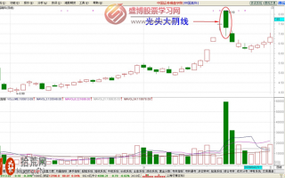 经典K线图炒股技巧图解：光头大阴线