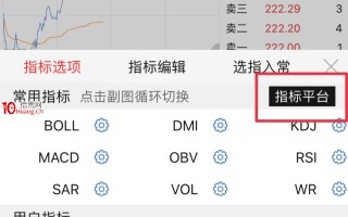 手机通达信指标平台功能高级使用技巧教程（图解）