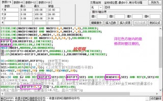 通达信指标公式编写教程17：如何给两条或三条均线围成的区域涂颜色（图解）