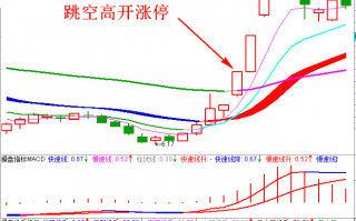 职业操盘手图谱007：跳空高开涨停日K线图3（图解）