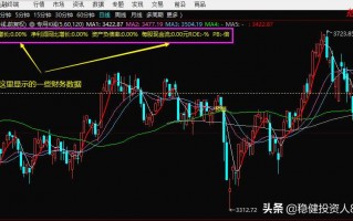 通达信指标公式编写教程35：如何将重要财务数据在主图左上角显示的方法（图解）