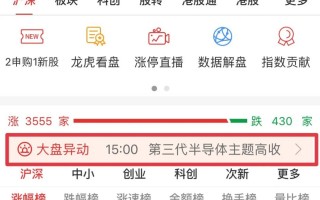 手机通达信大盘异动功能怎么用？（图解）