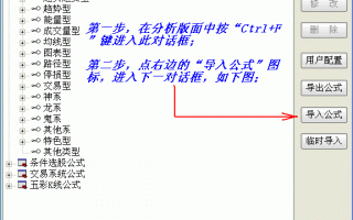 手把手教你如何在通达信软件中导入指标公式（图解）