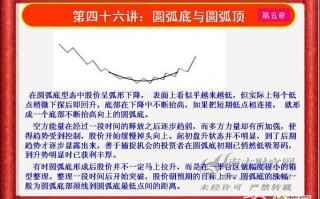 《私募操盘手》培训第四十六讲：圆弧底与圆弧顶（图解）