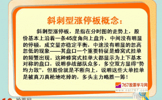 图解斜刺型涨停板盘口挂单的打板技巧