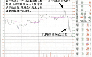 图解二种常见的分时图尾盘跳水形态的炒股技巧