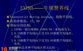 什么是EXPMA指标牛熊警界线