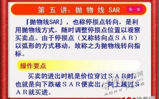 《私募操盘手》培训第五讲：SAR（图解）