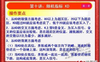 《私募操盘手》培训第十讲：随机指标KD（图解）